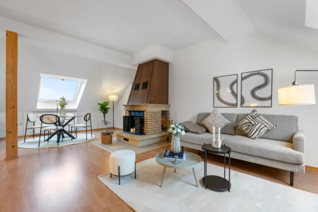 Wohnzimmer mit Home Staging
